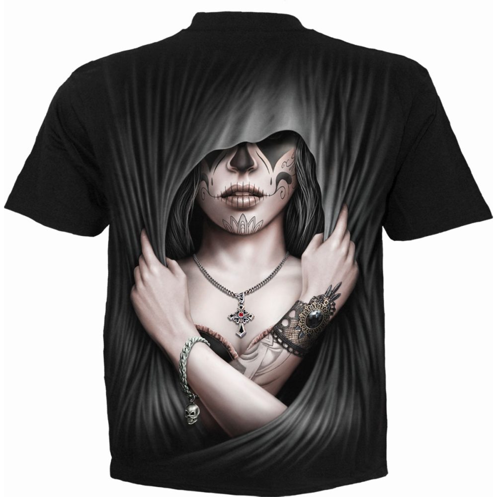 Spiral - DEAD LOVE Mens T-shirt - Black